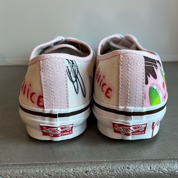 Vans x Javier Calleja OG Authentic L Potting Soil and Blushing Bride Sneakers - Picture 4 of 12